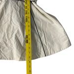 Laundry by Shelli Segal Laundry by Design Large White Black Belted‎ Trench Coat Rain Jacket* Photo 9