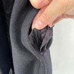 Jill Jr. MEDIUM American VINTAGE 70s Black Wool Blend Opera Over Trench Coat Photo 8