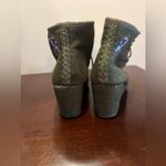 Sakroots  green olive wool felt elephant boots size 6 Photo 3