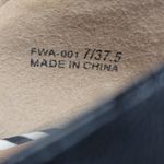 Chinese Laundry  Pointed Toe Side Cutout Black D'Orsay Flat Shoe Size 7 Photo 7