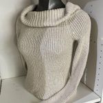 Hollister Women's Cowl Neck Pullover Sweater Beige Size XS Casual Knit Photo 9