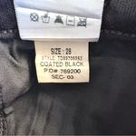 joe's jeans The Skinny Jeans in Coated Black Size 28 Photo 14