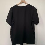 FIGS Technical Collection Women’s Black Scrub Top Large Photo 4