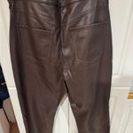 EXPRESS Brown Leather Pants Photo 2