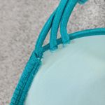 Victoria's Secret  Bombshell Bikini Top‎ Womens A Cup Teal Blue Padded Push Up Bra Photo 15