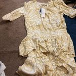 Patrons of Peace NWT  Boho Botanical Print Mini Dress L Photo 4