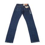 Levi's 501 Skinny Jeans Women's Size 25 x 28 Dark Wash Denim 501S Distressed Photo 1