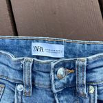 ZARA CROPPED FLARE HIGH-WAIST JEANS | Size 4 Photo 14