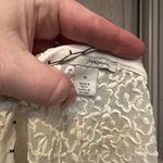 Halogen textured top black and white with sheer back size medium Photo 5