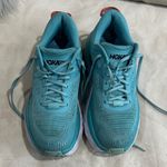 Hoka  Bondi  7 Women's Aqua Athletic Shoes Photo 2