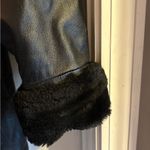 wilson's leather Wilson’s Leather Womens Fur Trimmed Coat Size Small Lined Belted 90s Y2K‎ Winter Photo 8