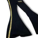 Isaac Morris NWT Schitt’s Creek Official Black Flared Knit Yoga Pants Elastic Waist New XS Photo 5