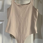 Banana Republic Factory Beige Bodysuit Size Small Photo 0