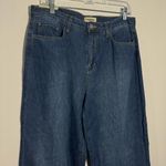 L'Agence NWT Danica High Rise Wide Leg Raw Hem Jeans Size 30 Photo 2