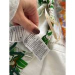 Farm Rio  NWT Tie Front Green Printed Shells Cargo Shorts Size Medium Photo 7