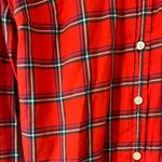 J.Crew  Boy Fit Soft Red Plaid Button Down Casual 100% Cotton Shirt - Size Small Photo 3