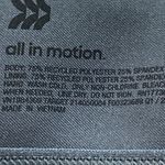 All In Motion  grey medium support bonded sports bra size M Photo 7