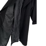 Disturbia Meltdown Oversized Coat with Brooch in Black size 16 NWT Missing Pin Photo 4
