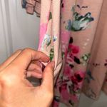 Bellamie  Pink Floral Dress/Tunic Women’s Medium Photo 3