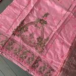Pakistani/Indian Fancy Gharara Shalwar Kameez Wedding/eid/holiday/holi/Diwali Pink Size L Photo 7