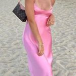 Pink Silk Dress Size XS Photo 0