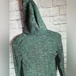 Lululemon Daily Practice Green Chevron Hooded Full Zip Athletic Jacket size 4 Photo 5