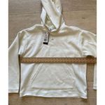 Adidas White SLCT Hood Sweatshirt Casual Comfort Loungewear Size S Photo 4