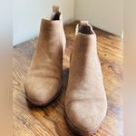 Gianni Bini  Stand-Bye Suede Ankle Boots - Size 5.5 Sahara Sand - Like New Photo 13