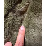 Avec Les Filles Anthropologie  Verdant Faux Fur Jacket Size Small Greenc Photo 5