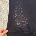 Harley Davidson vintage Y2K sweatshirt size women’s Medium‎ /Large Black Photo 4