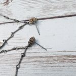 Vintage Stud Earrings For Pierced Ears Dangle Extra Large Boho Photo 8