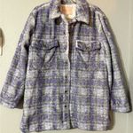 Hutch Anthropologie Donna Plaid Shirt Jacket Photo 3