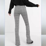 Pull & Bear Check Pants with Split in Front Size S Photo 1