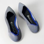 Rothy's The Point Cloud Grey Birdseye Ballet Flats Shoes Size W7.5 Photo 1