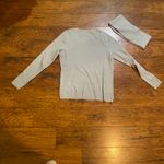 Carlisle Long Sleeve Top With Removable Scarf Photo 3