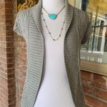 SO  Gray Knit Cocoon Sweater Vest XS Photo 1