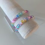Neon Translucent Beaded Bracelets Photo 0