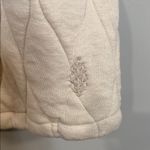 Free People dream big quilted vest in light cream oversized and puffy hooded Photo 1