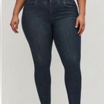 Torrid Bombshell Skinny Premium Stretch High Rise Jeans in Clean Dark Photo 1