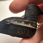 Wood Duck Bird Hand Crafted Hand Painted Brooch Pin Photo 4