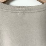 SKIMS Relaxed Long Sleeve T-Shirt in Taupe Cotton Blend Size XL Photo 3