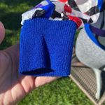 Vintage Umba for Piat 80s Office Wear Tie Neck Ribbed Cuff and Waist Blouse White Size 10 Photo 5