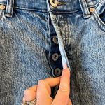 Torrid Acid Wash Button Fly Skinny Cropped Jeans 18 Short Photo 1