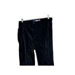Old Navy Higher High-Rise Flare Black Velour Pants Secret-Smooth Pockets Sz 14 Photo 1