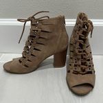 Rampage Women's Tan Heeled Strappy Sandals Photo 0