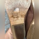 Eileen Fisher Brown Leather Heeled Mules Size 7.5 Photo 8