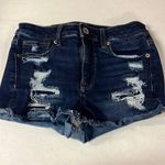 American Eagle  Outfitters Jeans Ripped Short Photo 0