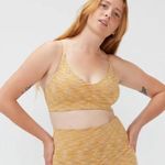 Outdoor Voices Flow FreeForm Coord Bralette in Sunset Yellow Size Medium Photo 2