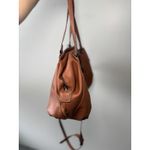 Foley + Corinna Handbag Hygge Tower Satchel Cognac Brown Black Crossbody Photo 4