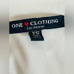 One Clothing ONE ❤️ CLOTHING Short Romper, Blue & White Size XS LIKE NEW Photo 7